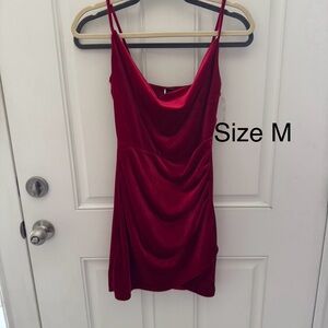 Windsor Burgundy Mini Dress